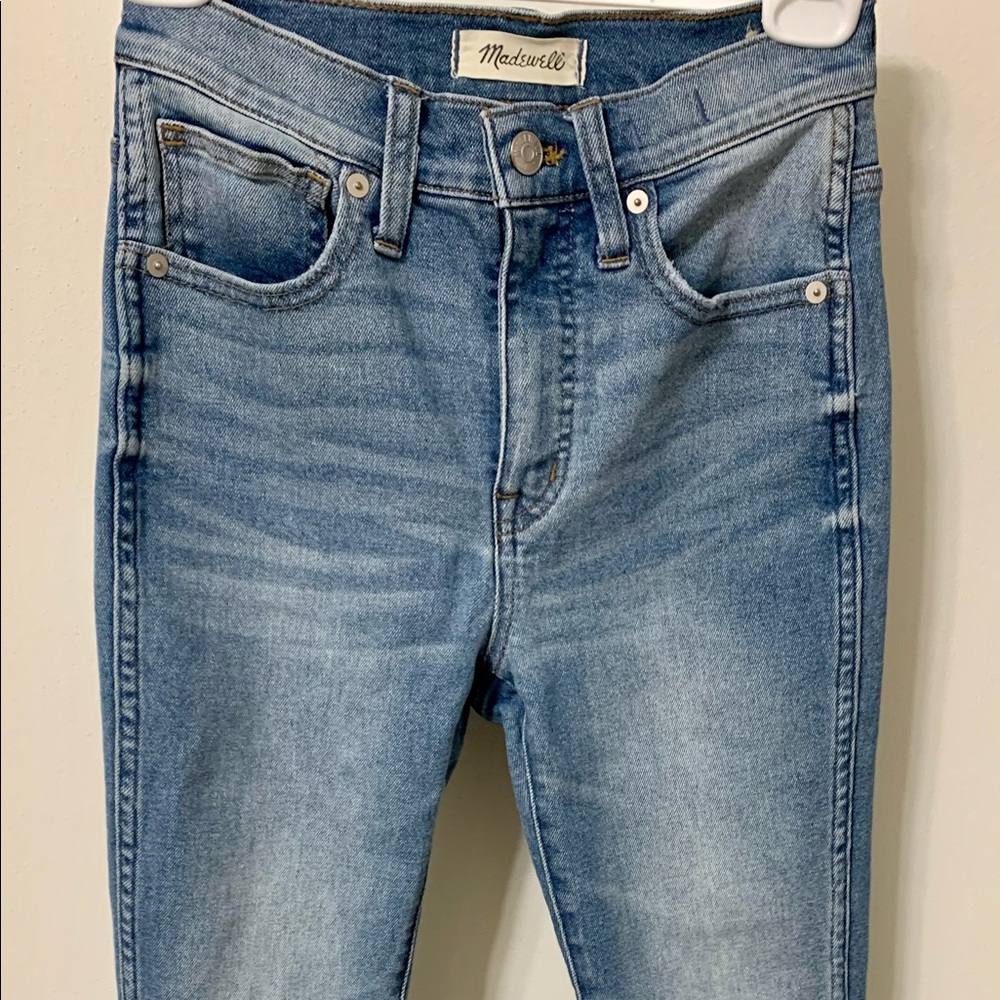 Madewell high rise jeans (barely worn)